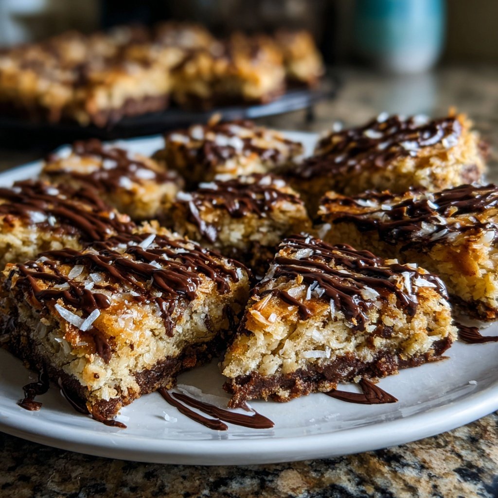 Cottage Cheese Brownies with Coconut