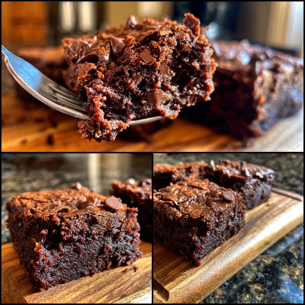 Fudgy Sourdough Discard Brownies
