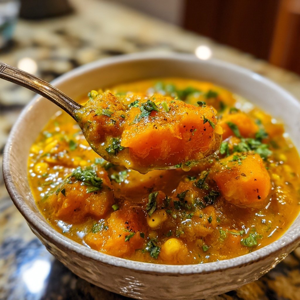 Jamaican Pumpkin Coconut Stew