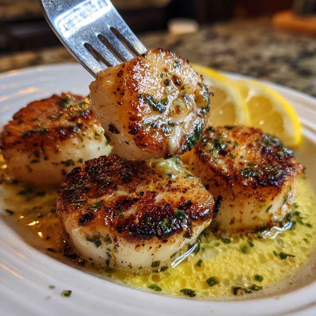 Seared Scallops with Lemon Beurre Blanc