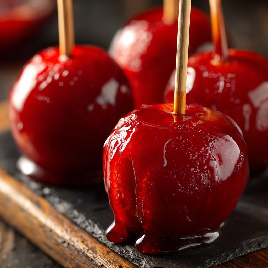 Homemade Cinnamon Candy Apples