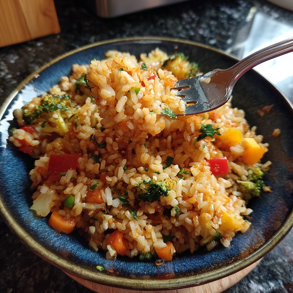 Smoky Paprika Veggie Rice