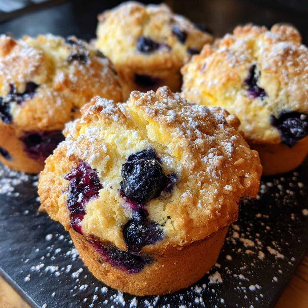 Blueberry Lemon Muffins
