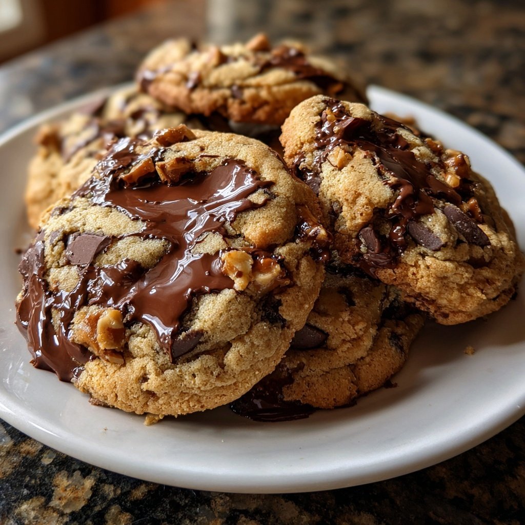 Super Bowl Desserts Fudge Stuffed Cookies
