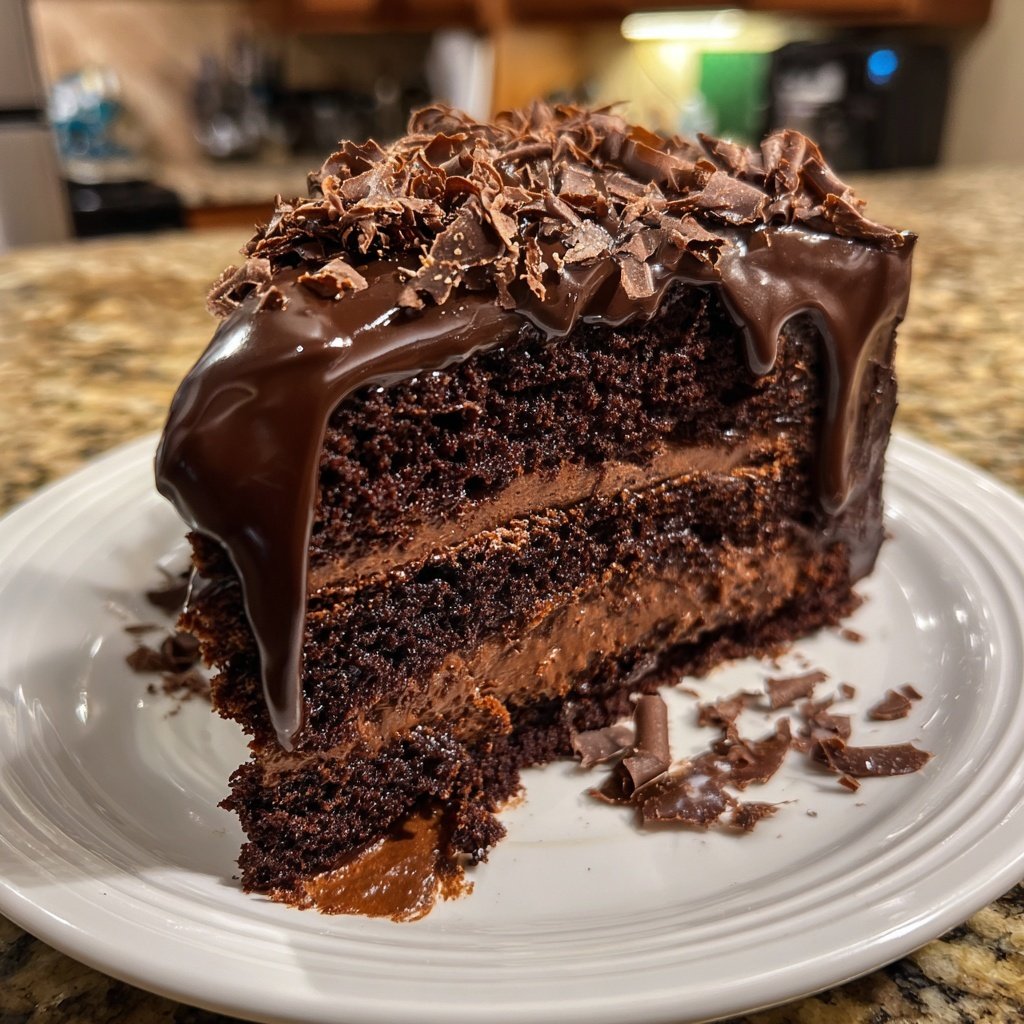 Chocolate Cake With Coffee