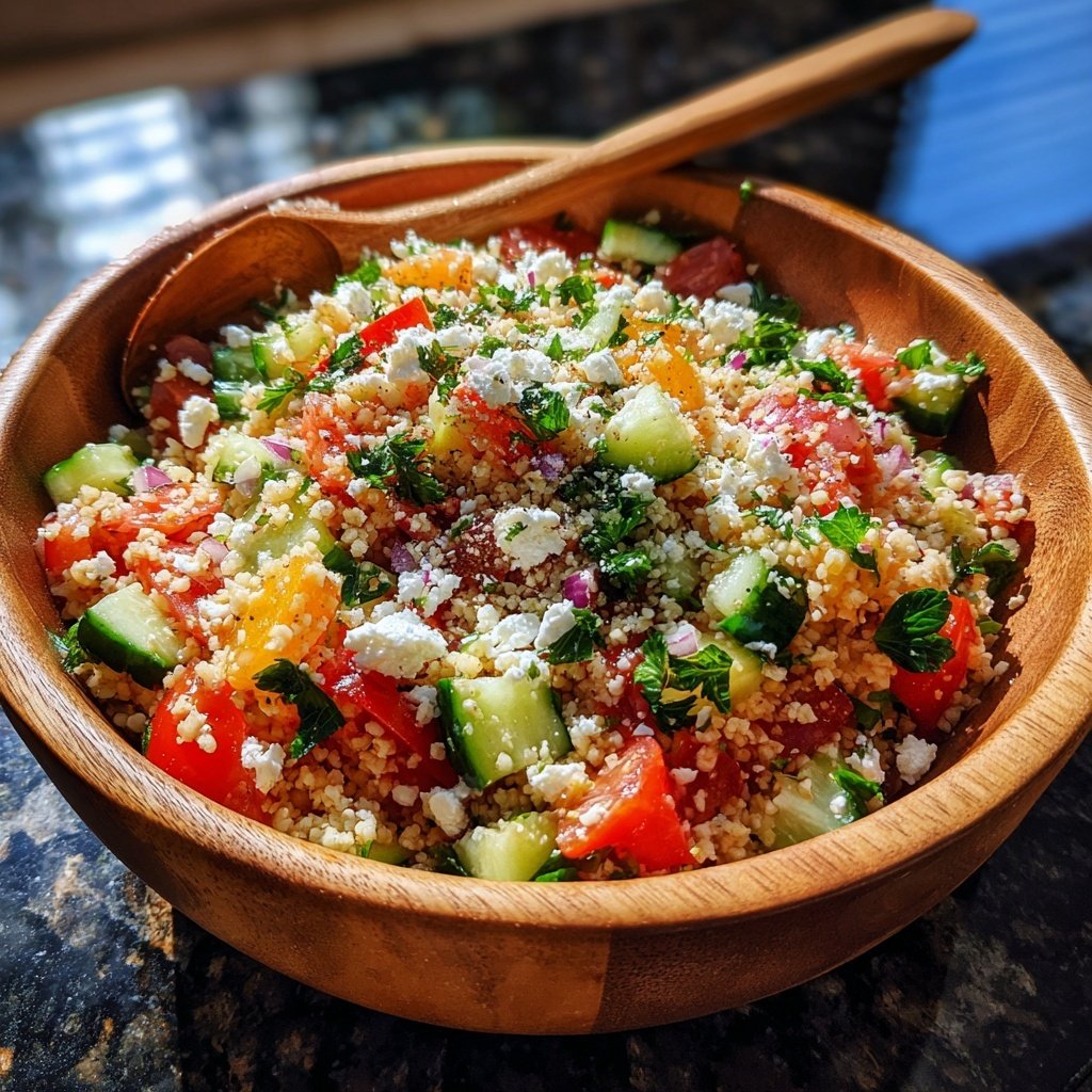 Mediterranean Bulgur Salad