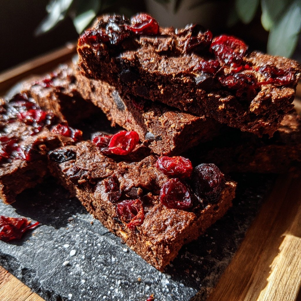 Chocolate Cherry Snack Bars
